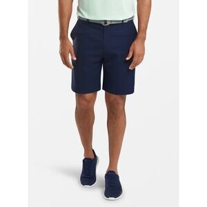 Peter Millar Salem High Drape Performance Shorts Navy Blue Size 32